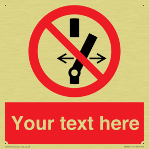 Custom prohibition Do not alter the state of the switch